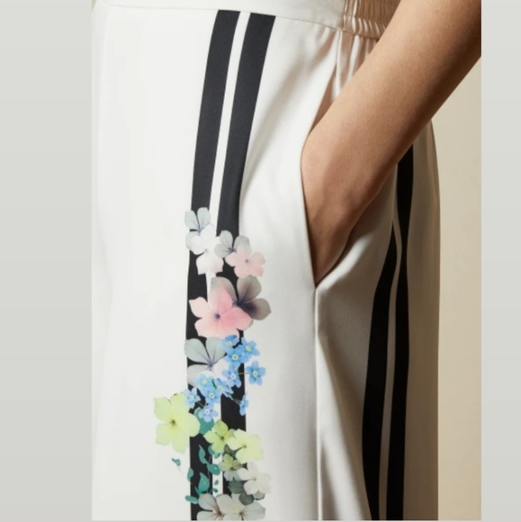 Ted Baker GIGGI capris culottes sports luxe pants - Picture 7 of 7